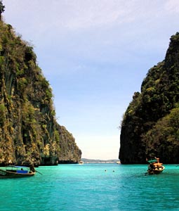Tajlandia Krabi. Ko Phi Phi Leh - Niebiańska plaża