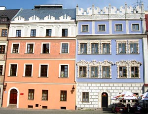 Lublin - kamienice na Starym Mieście
