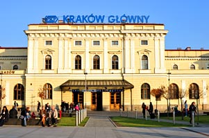 Dworzec kolejowy w Krakowie